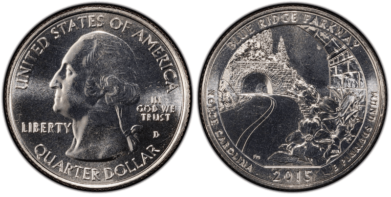 2015 America the Beautiful Washington Quarter