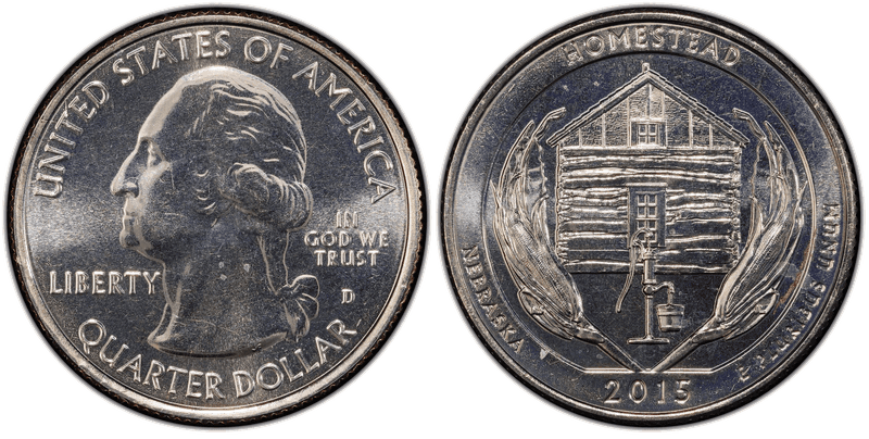 2015 (D) Homestead National Park Quarter