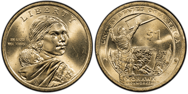 2015 (P) Native American Dollar - Position A