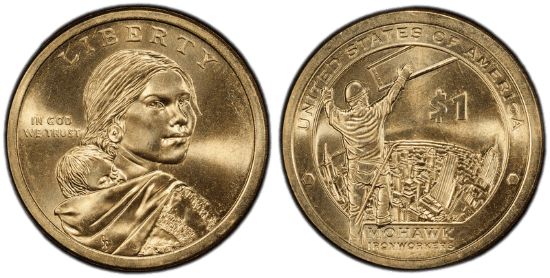 2015 (P) Native American Dollar - Position B
