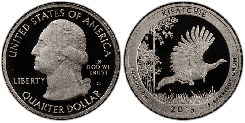 2015 (S) Proof Kisatchie National Park Quarter