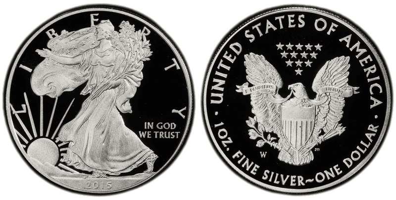 2015 (W) Proof American Silver Eagle