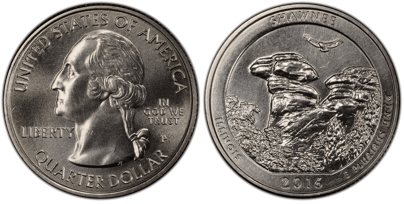 2016 (P) Shawnee National Park Quarter