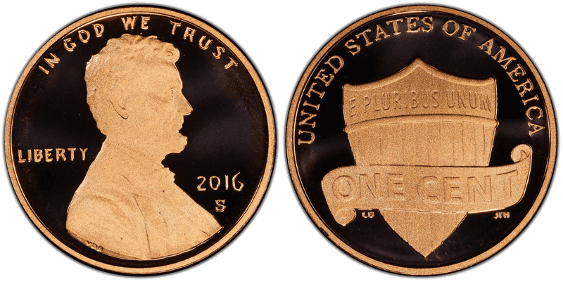2016 (S) Proof Lincoln Shield Cent