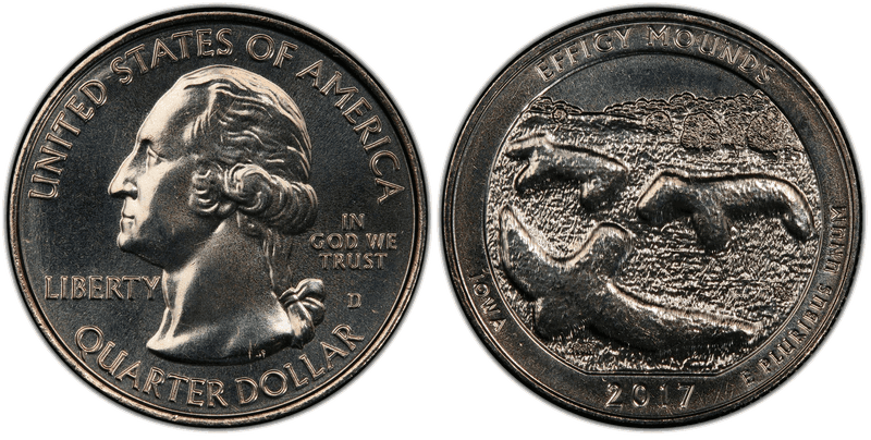 2017 America the Beautiful Washington Quarter
