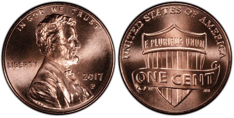 2017 (P) Lincoln Shield Cent