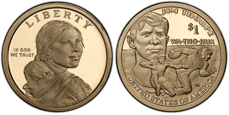 2018 (S) Proof Native American Dollar