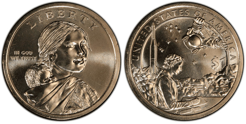 2019 (P) Native American Dollar - Position A