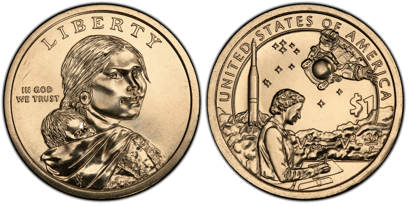 2019 (P) Native American Dollar - Position B