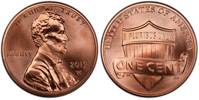 2019 (W) Proof Lincoln Shield Cent