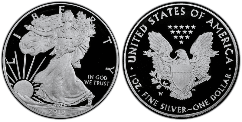 2019 (W) Proof American Silver Eagle