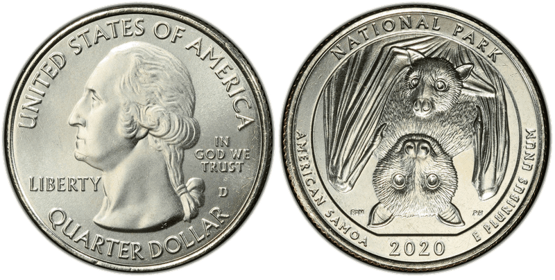 2020 America the Beautiful Washington Quarter