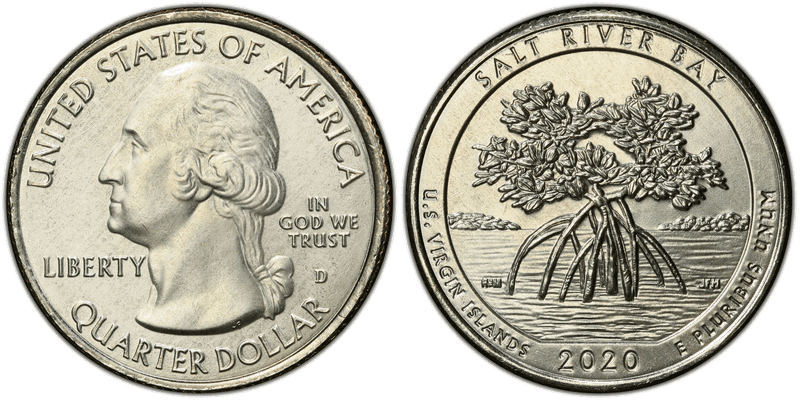 2020 (D) Salt River Bay National Park Quarter