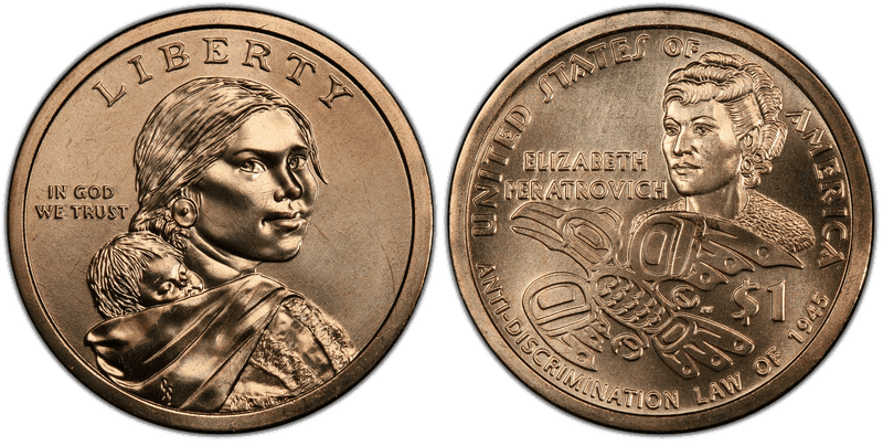 2020 (P) Native American Dollar - Position B