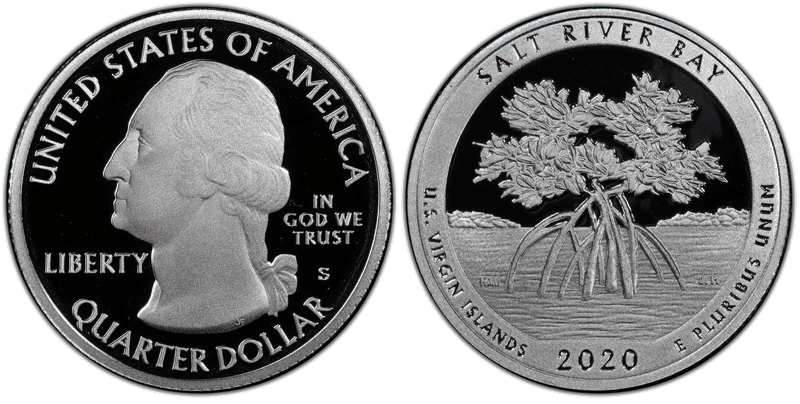 2020 (S) Proof Salt River Bay National Park Quarter