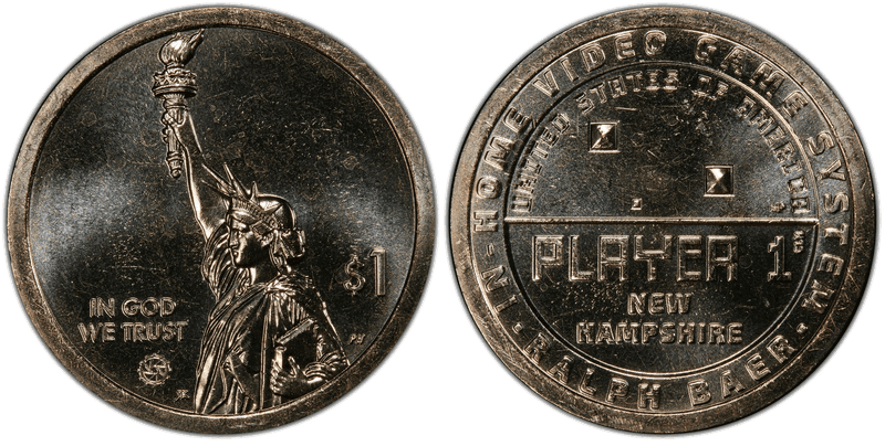 2021 (D) American Innovation Dollar - New Hampshire, Position A
