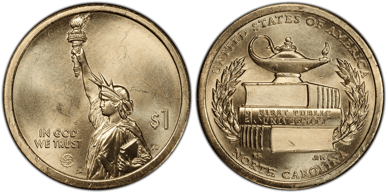 2021 (P) American Innovation Dollar - North Carolina, Position B