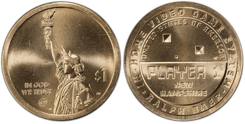 2021 (P) American Innovation Dollar - New Hampshire, Position A