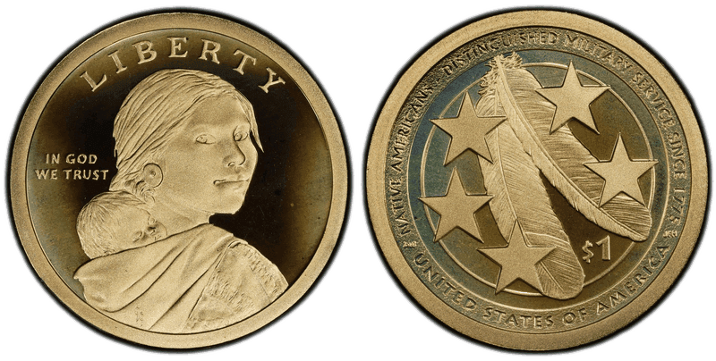 2021 (S) Proof Native American Dollar