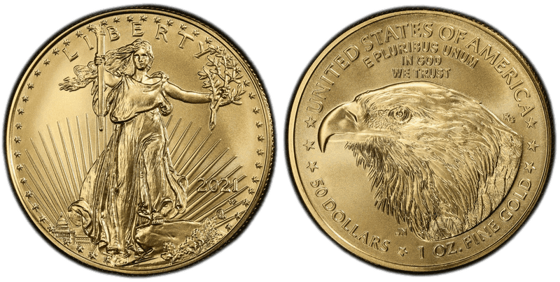 2021 American Eagle Fifty Dollar Gold