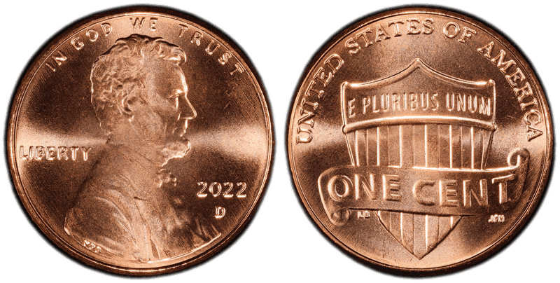 2022 (D) Lincoln Shield Cent