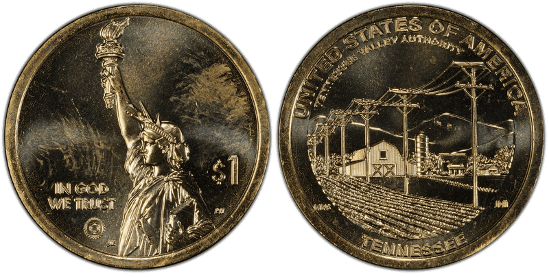 2022 (D) American Innovation Dollar - Tennessee, Position A