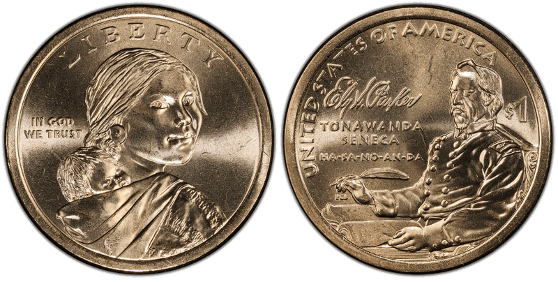 2022 (D) Native American Dollar - Position B