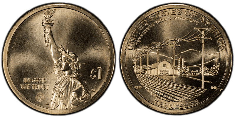 2022 (P) American Innovation Dollar - Tennessee, Position A