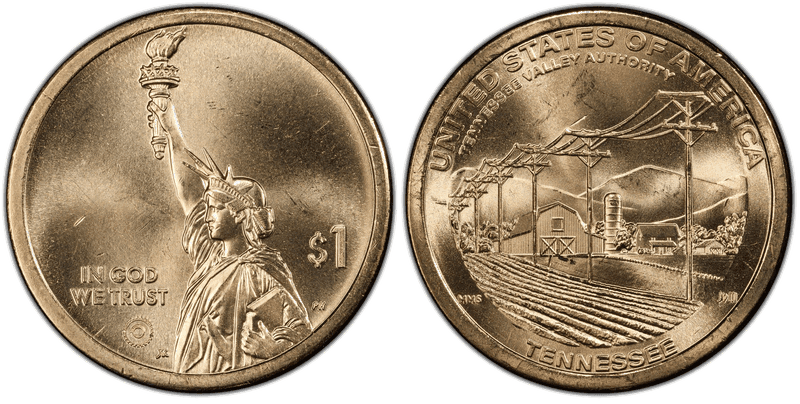 2022 (P) American Innovation Dollar - Tennessee, Position B