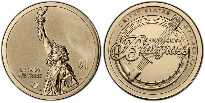 2022 (S) Reverse Proof American Innovation Dollar - Kentucky