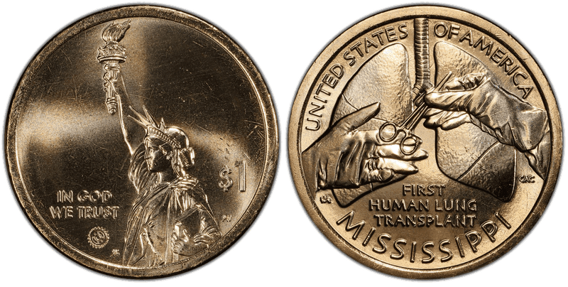 2023 (D) American Innovation Dollar - Mississippi, Position A