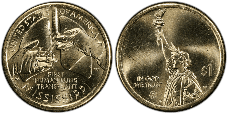 2023 (P) American Innovation Dollar - Mississippi, Position B