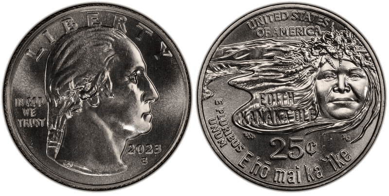 2023 (S) Edith Kanaka'ole Quarter
