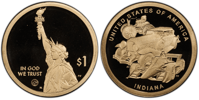2023 (S) Proof American Innovation Dollar - Indiana