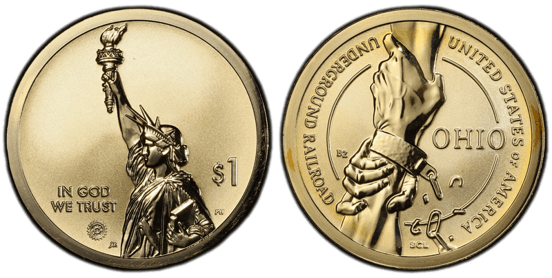 2023 (S) Reverse Proof American Innovation Dollar - Ohio
