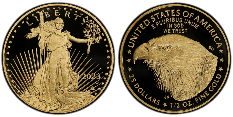 2023 American Eagle Twenty Five Dollar Gold
