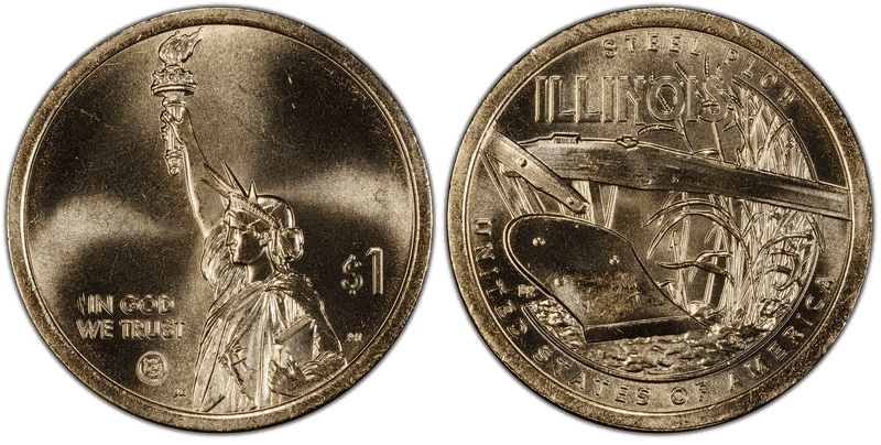 2024 (D) American Innovation Dollar - Illinois, Position A