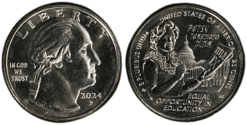 2024 (P) Hon. Patsy Takemoto Mink Quarter