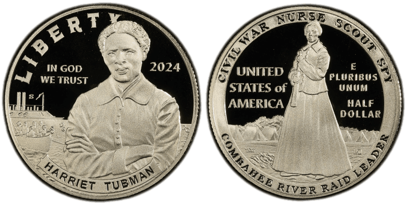 2024 Harriet Tubman Commemorative Half Dollar