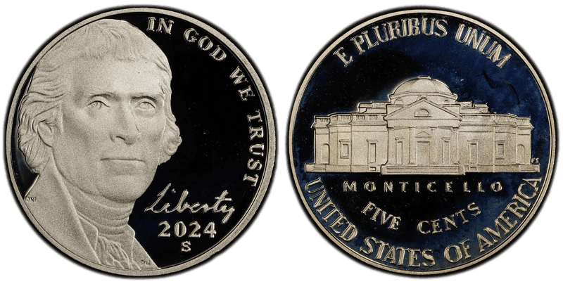 2024 (S) Proof Jefferson Nickel