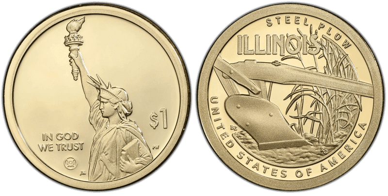 2024 (S) Proof American Innovation Dollar - Illinois