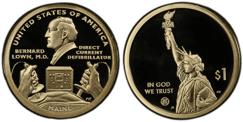 2024 (S) Proof American Innovation Dollar - Maine