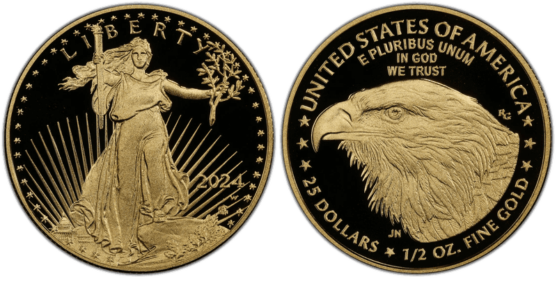 2024 American Eagle Twenty Five Dollar Gold