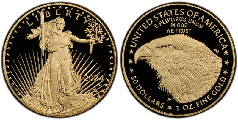 2024 (W) Proof American Eagle Fifty Dollar Gold