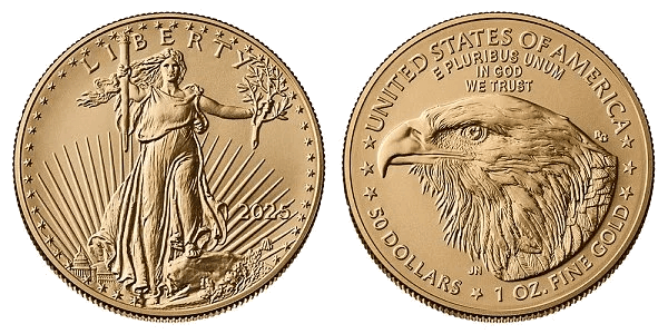 2025 American Eagle Fifty Dollar Gold