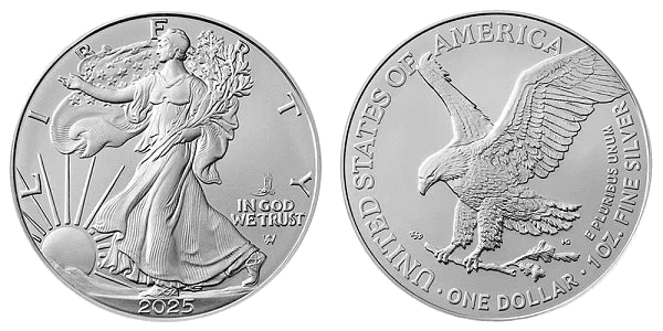 2025 (P) American Silver Eagle - Eagle Privy Mark