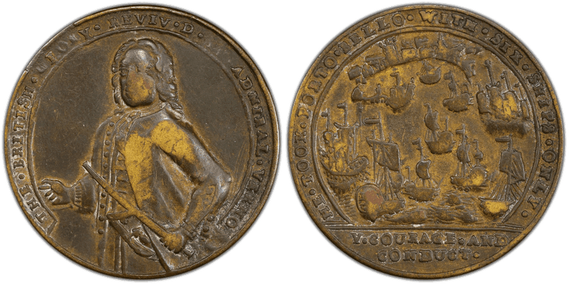 No Date Bronze Medal Admiral Vernon, A-C PBv 26-Va