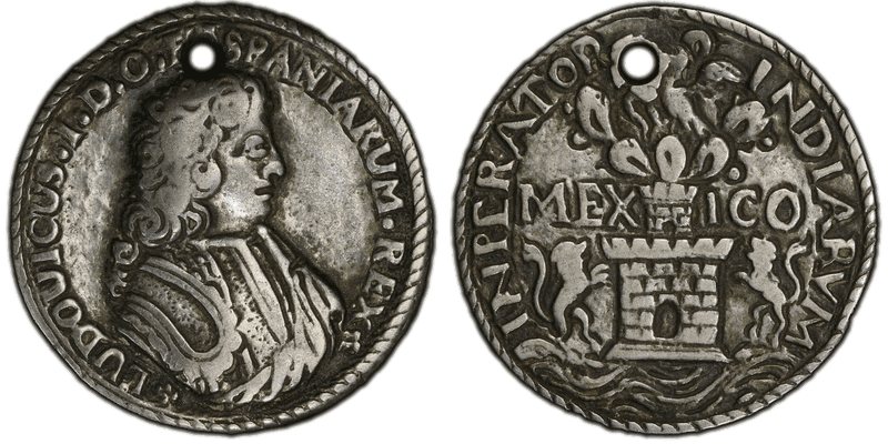 (1724) Silver Medal Betts-151, Mexico City