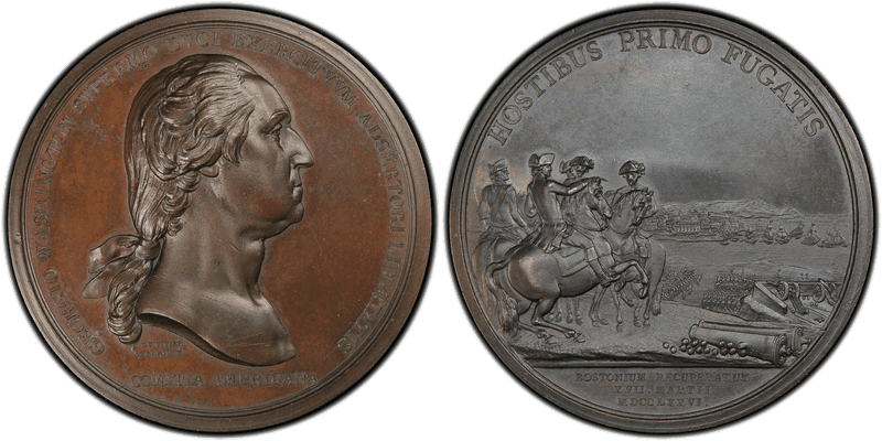 (1776) Bronze Medal J-MI-1, George Washington
