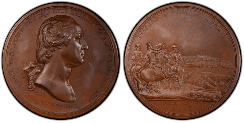 WASHINGTON BEFORE BOSTON Medals
